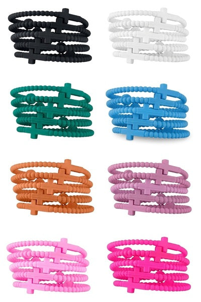Cross Bracelet Set