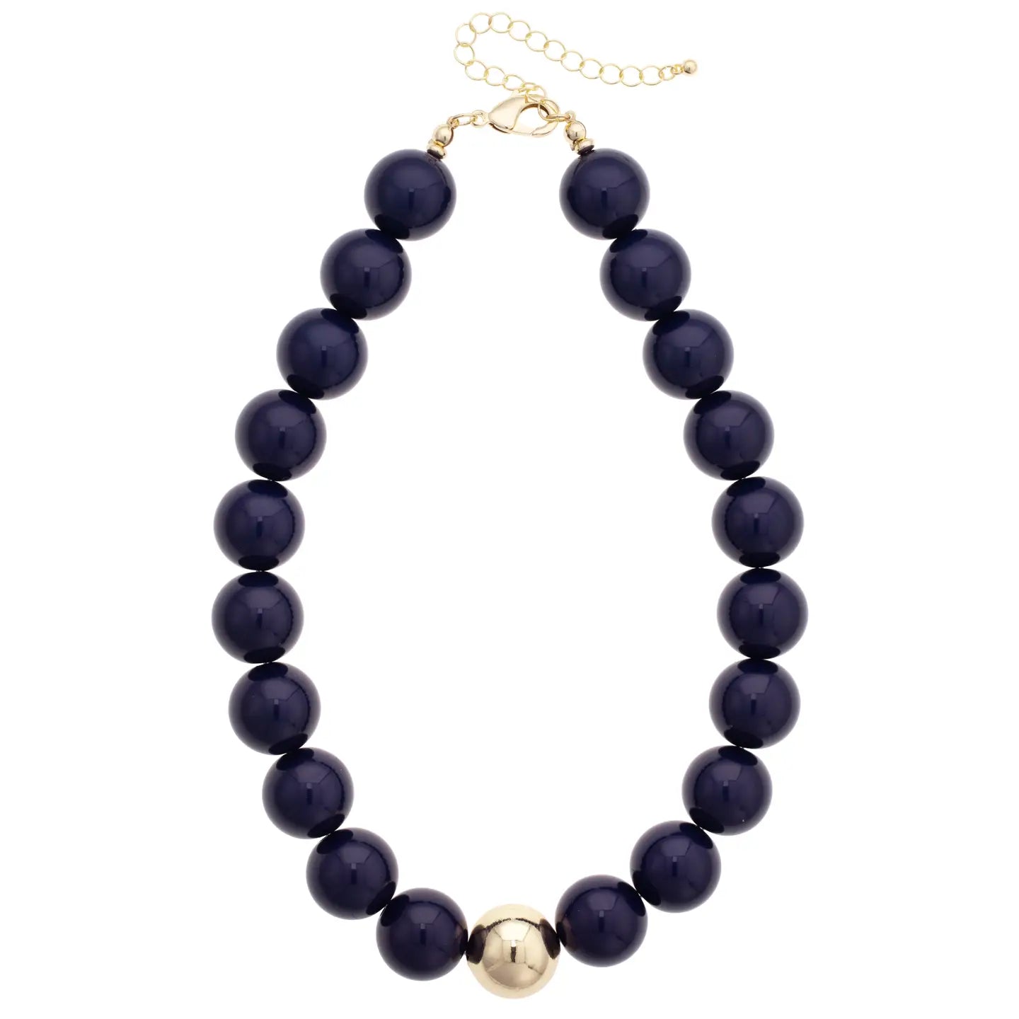 Julie Necklace (Navy)